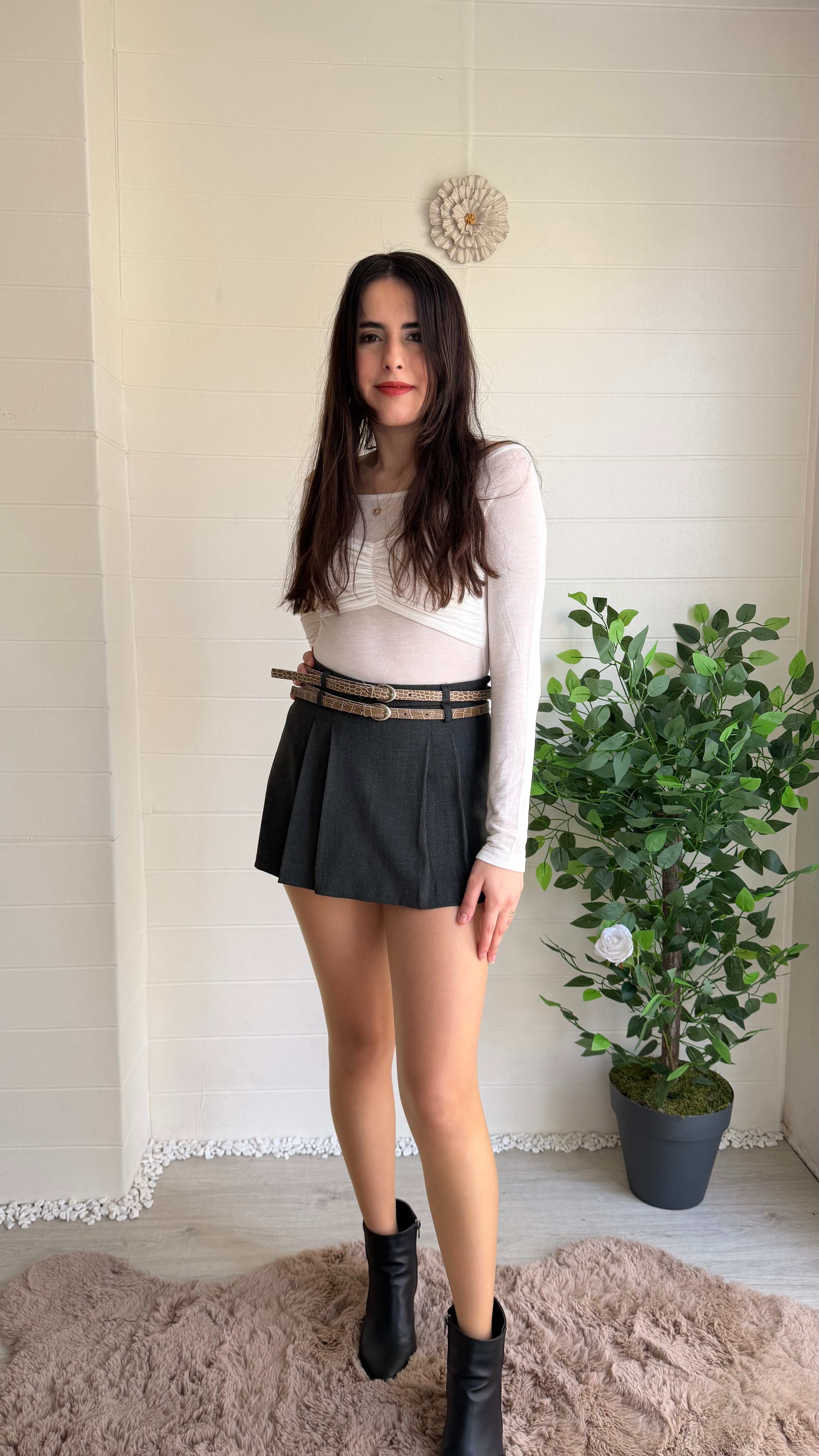 Kemerli Model Etek