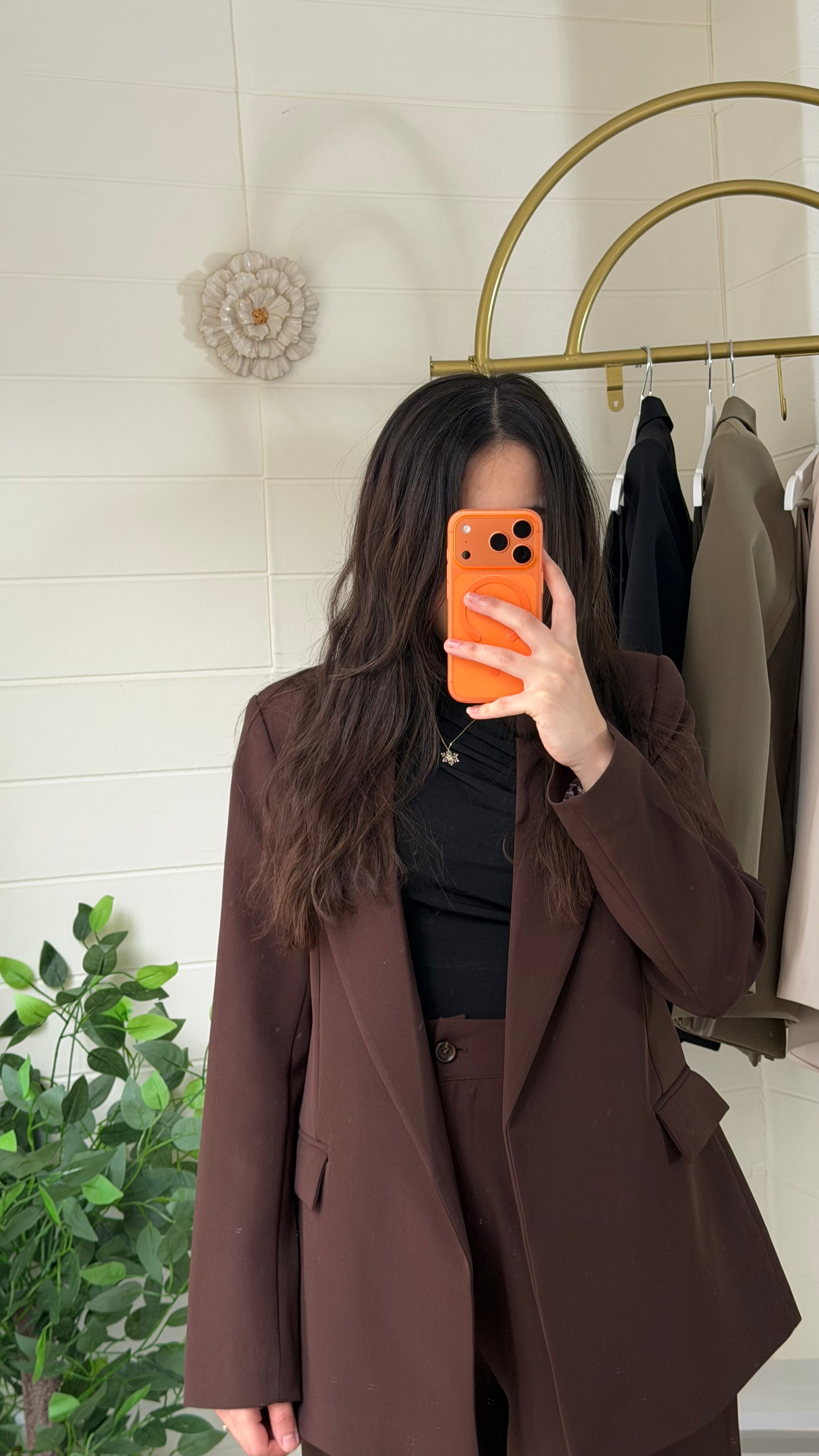 Astarı Çizgili Ceket