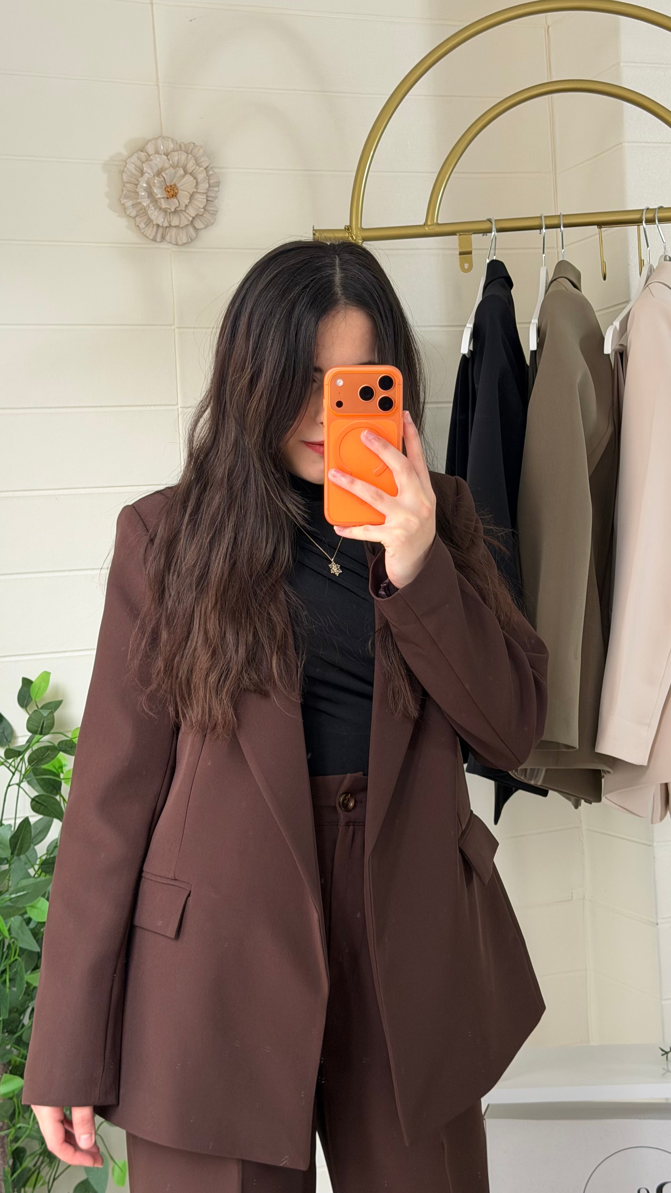 Astarı Çizgili Ceket