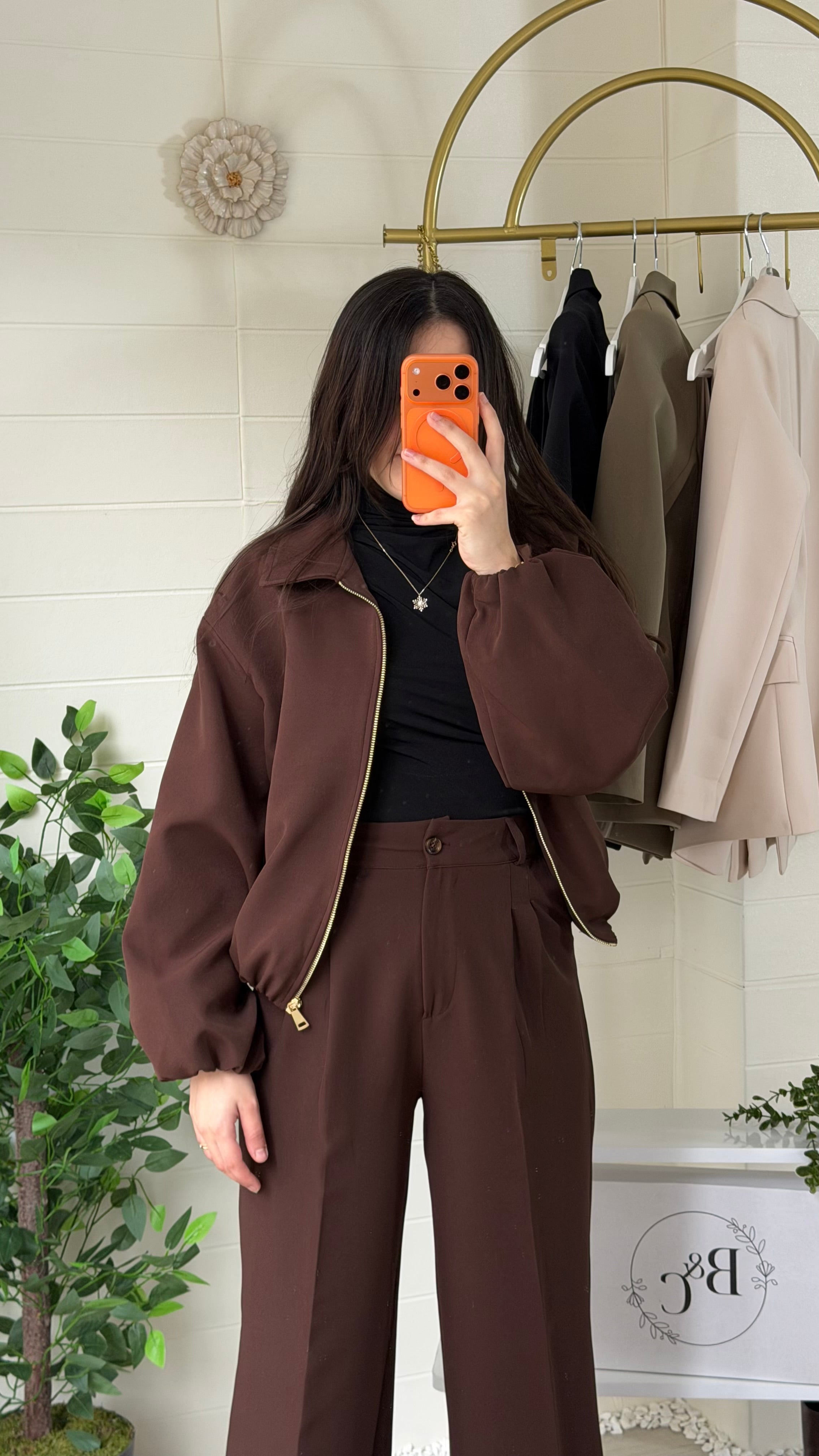 Duble Bel Kol Lastikli Mont