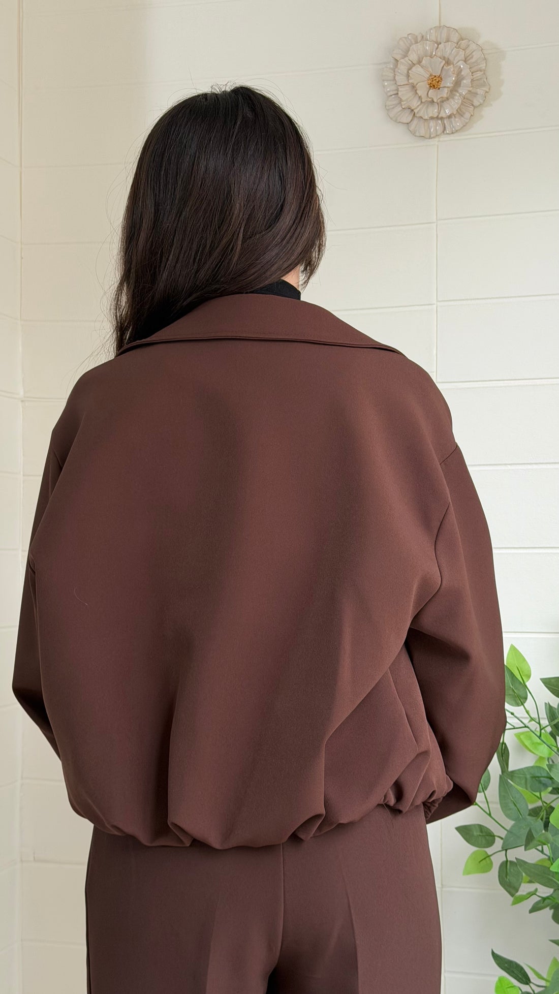 Duble Bel Kol Lastikli Mont