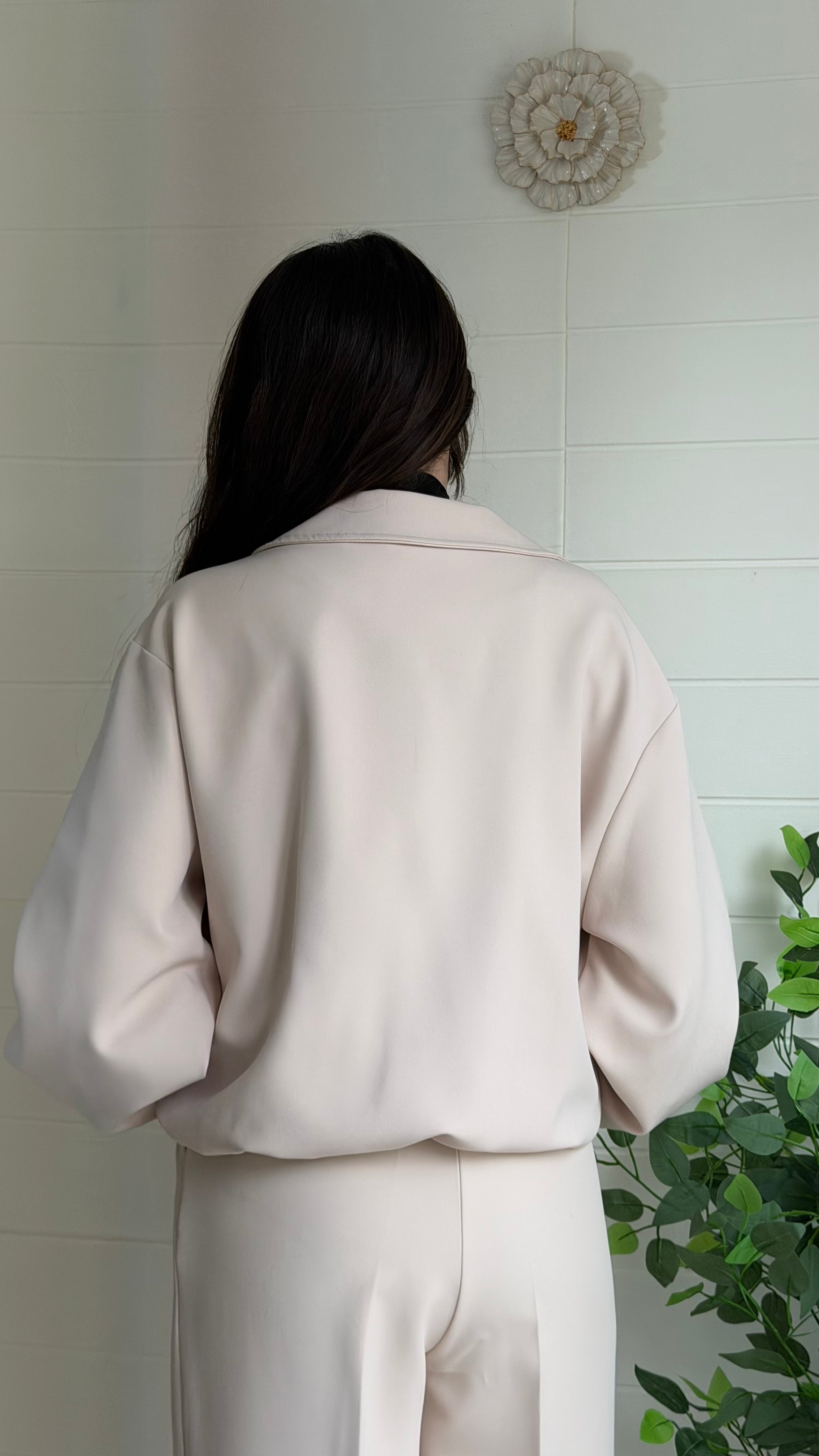 Duble Bel Kol Lastikli Mont