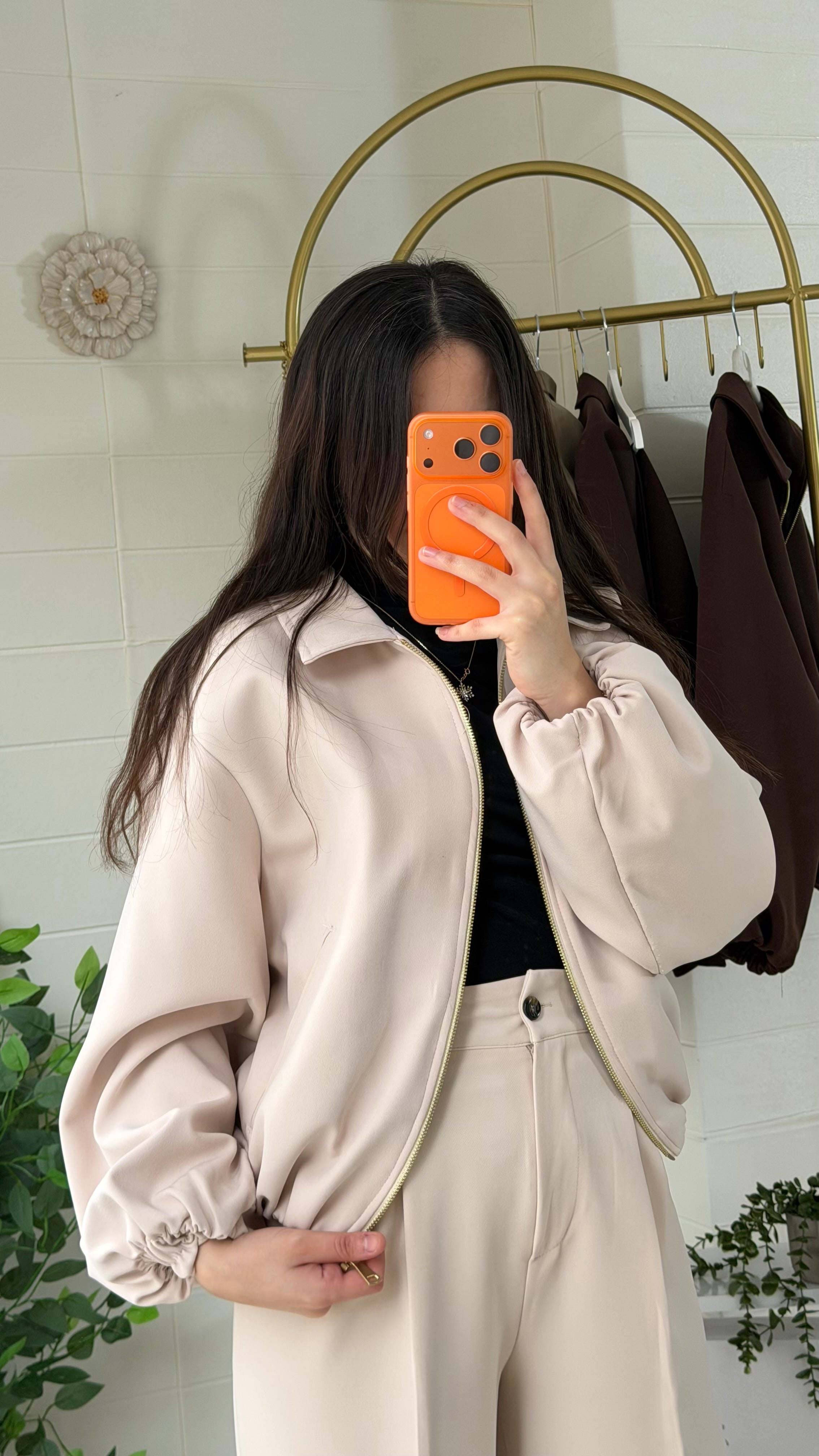 Duble Bel Kol Lastikli Mont