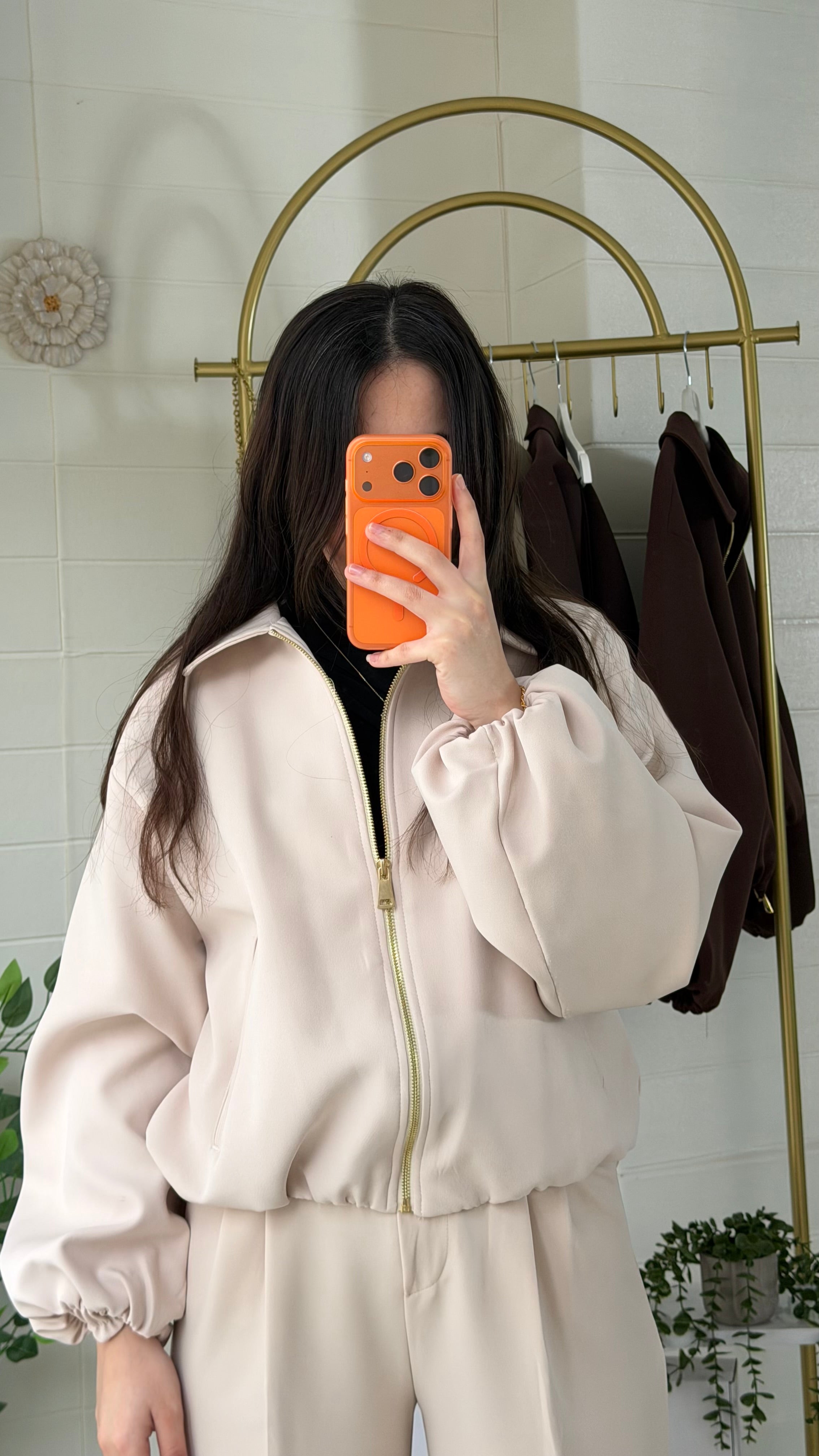 Duble Bel Kol Lastikli Mont