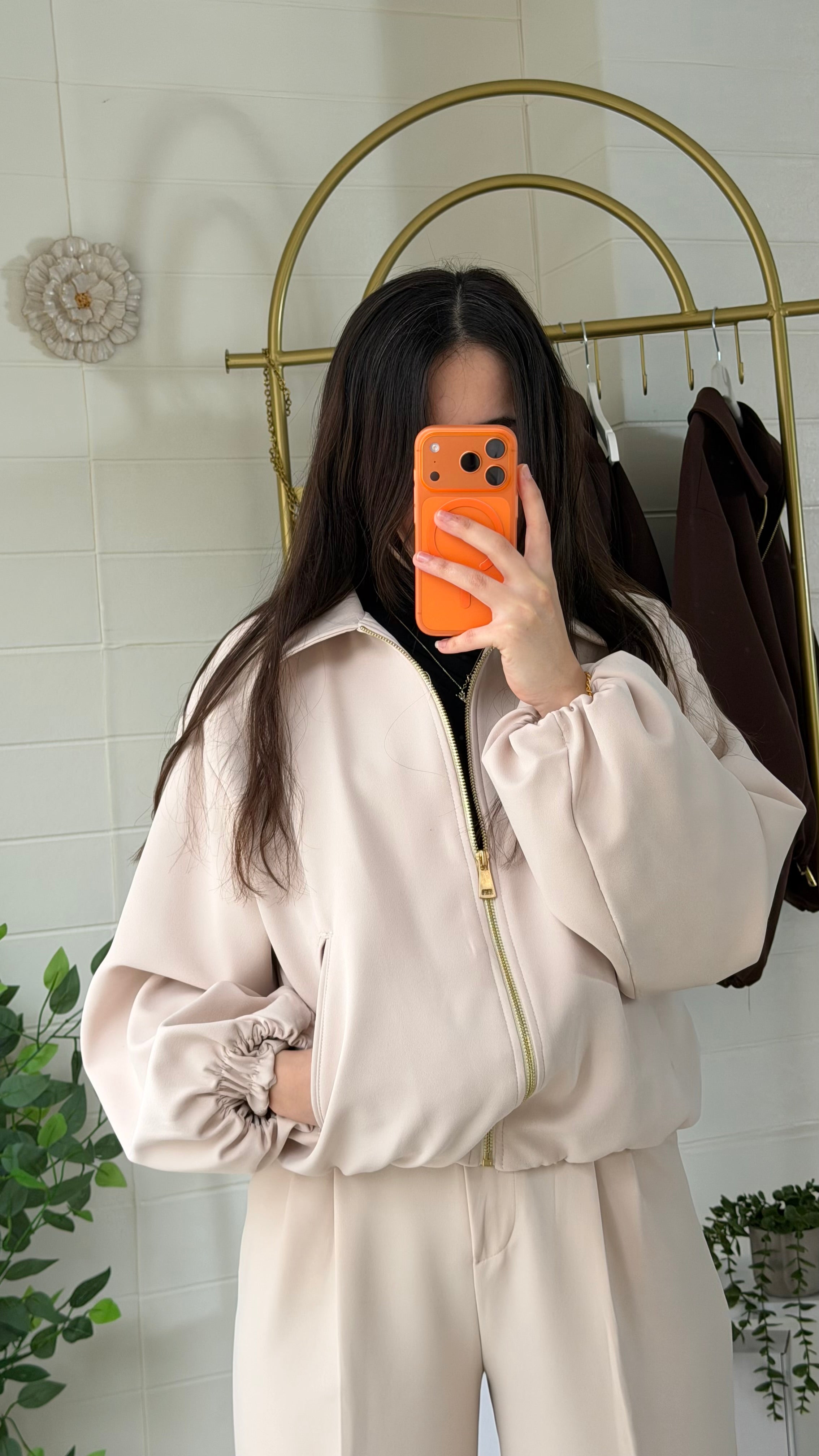 Duble Bel Kol Lastikli Mont