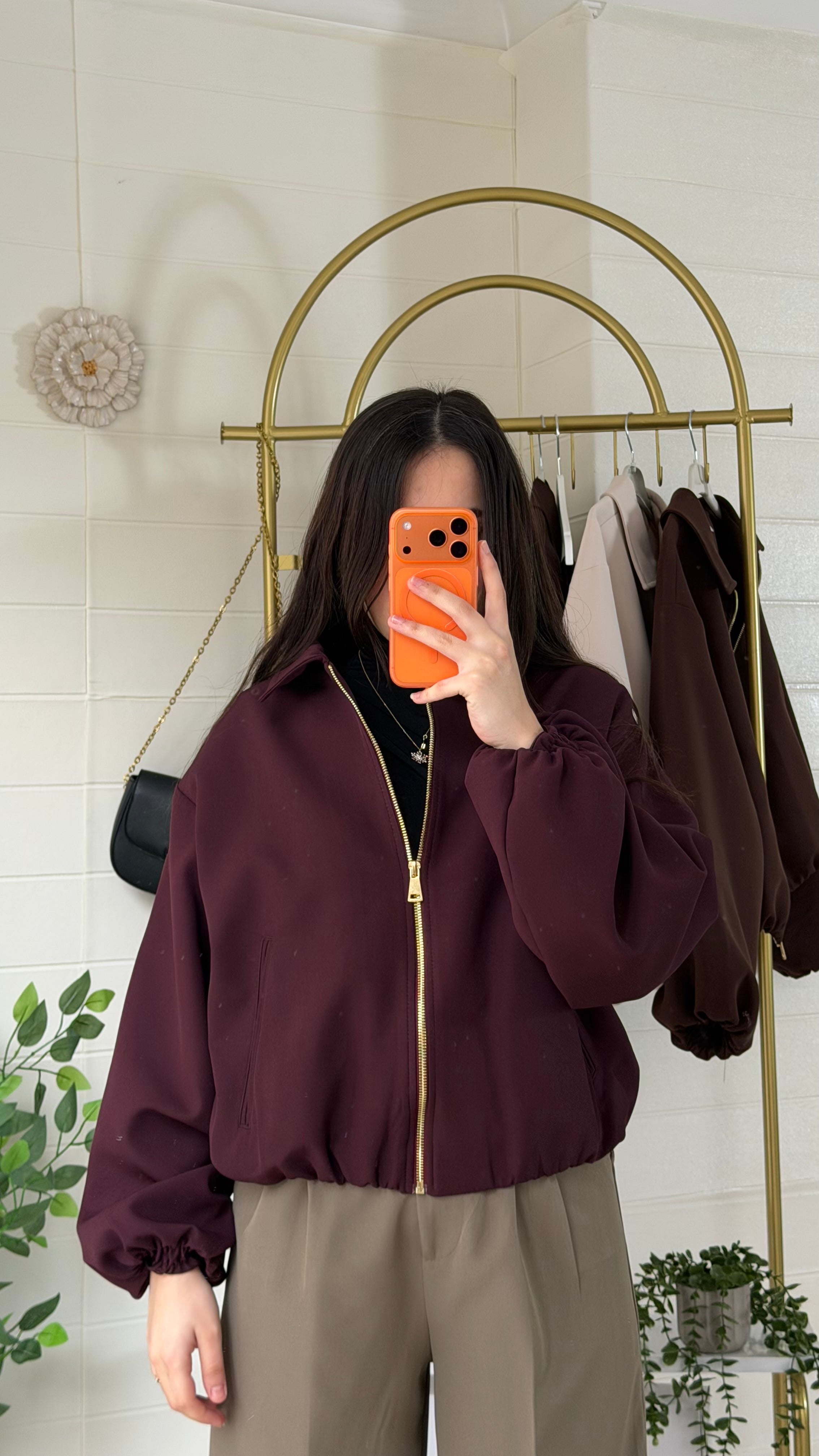 Duble Bel Kol Lastikli Mont