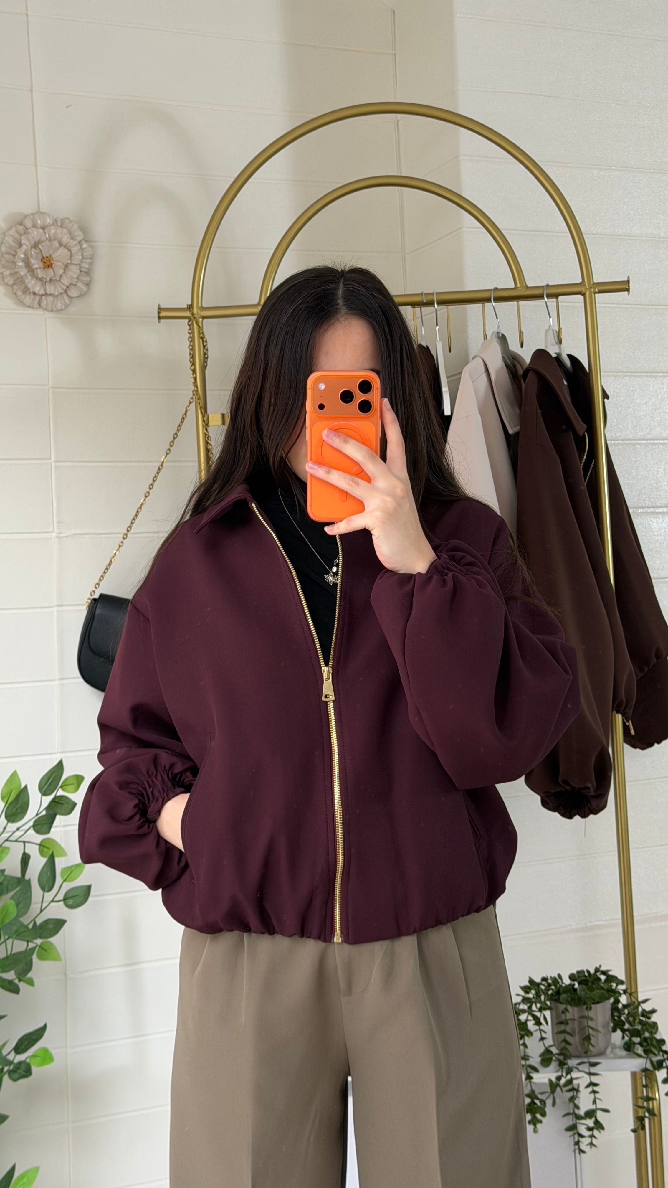 Duble Bel Kol Lastikli Mont