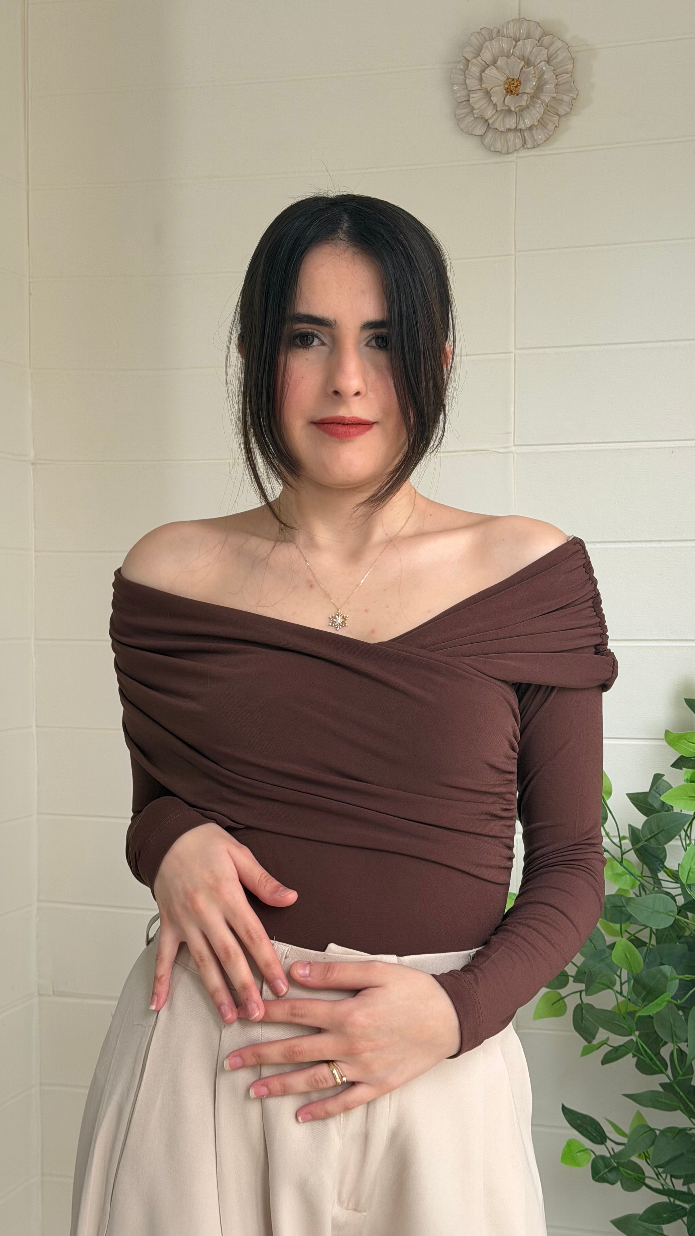 İnce Oysho Yarasa Kol Bluz