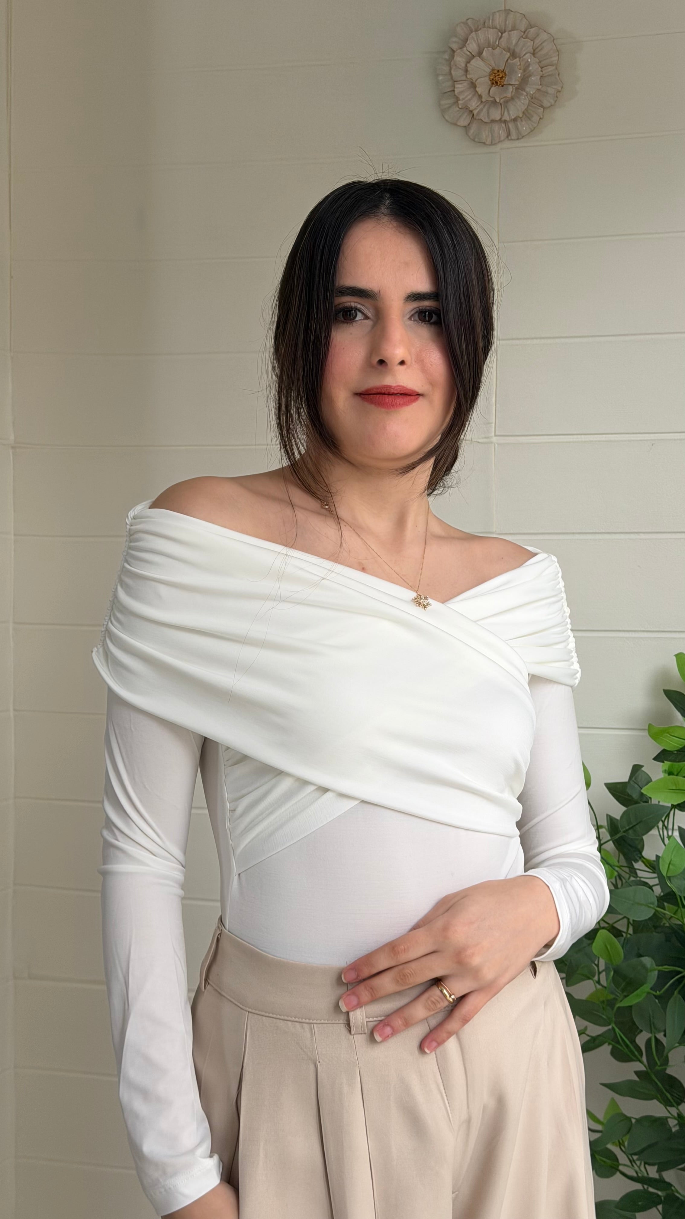 İnce Oysho Yarasa Kol Bluz