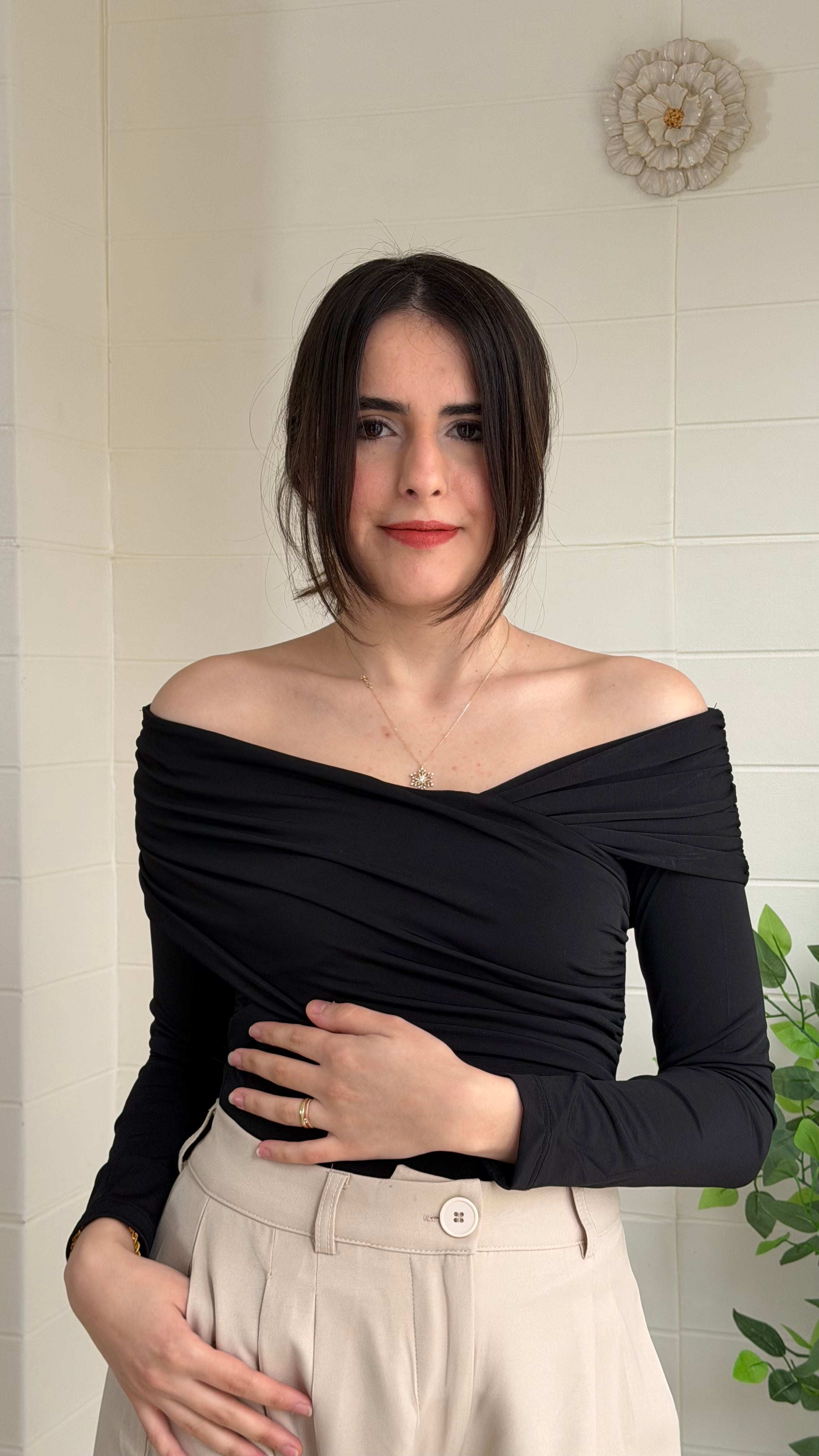 İnce Oysho Yarasa Kol Bluz