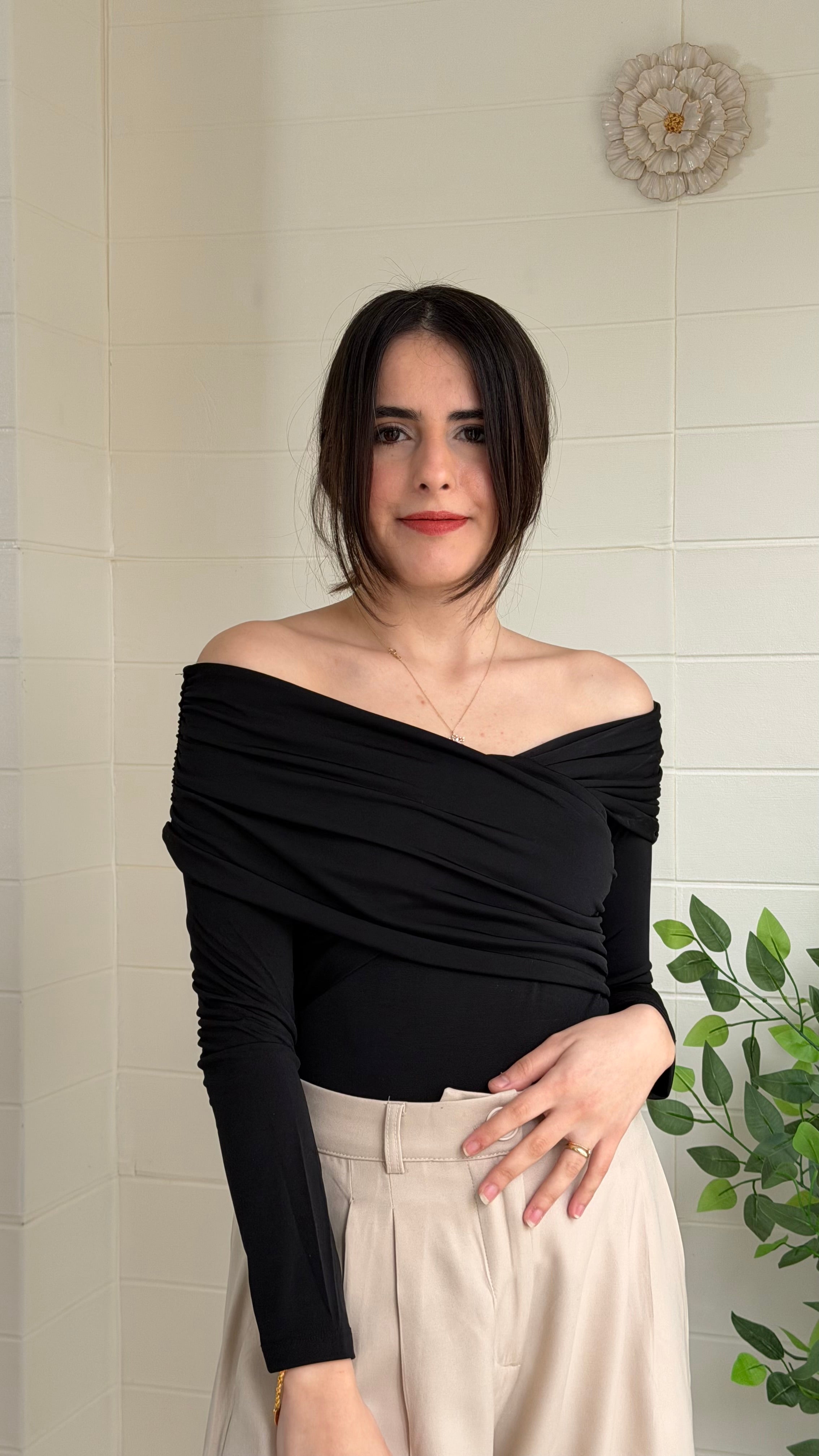 İnce Oysho Yarasa Kol Bluz