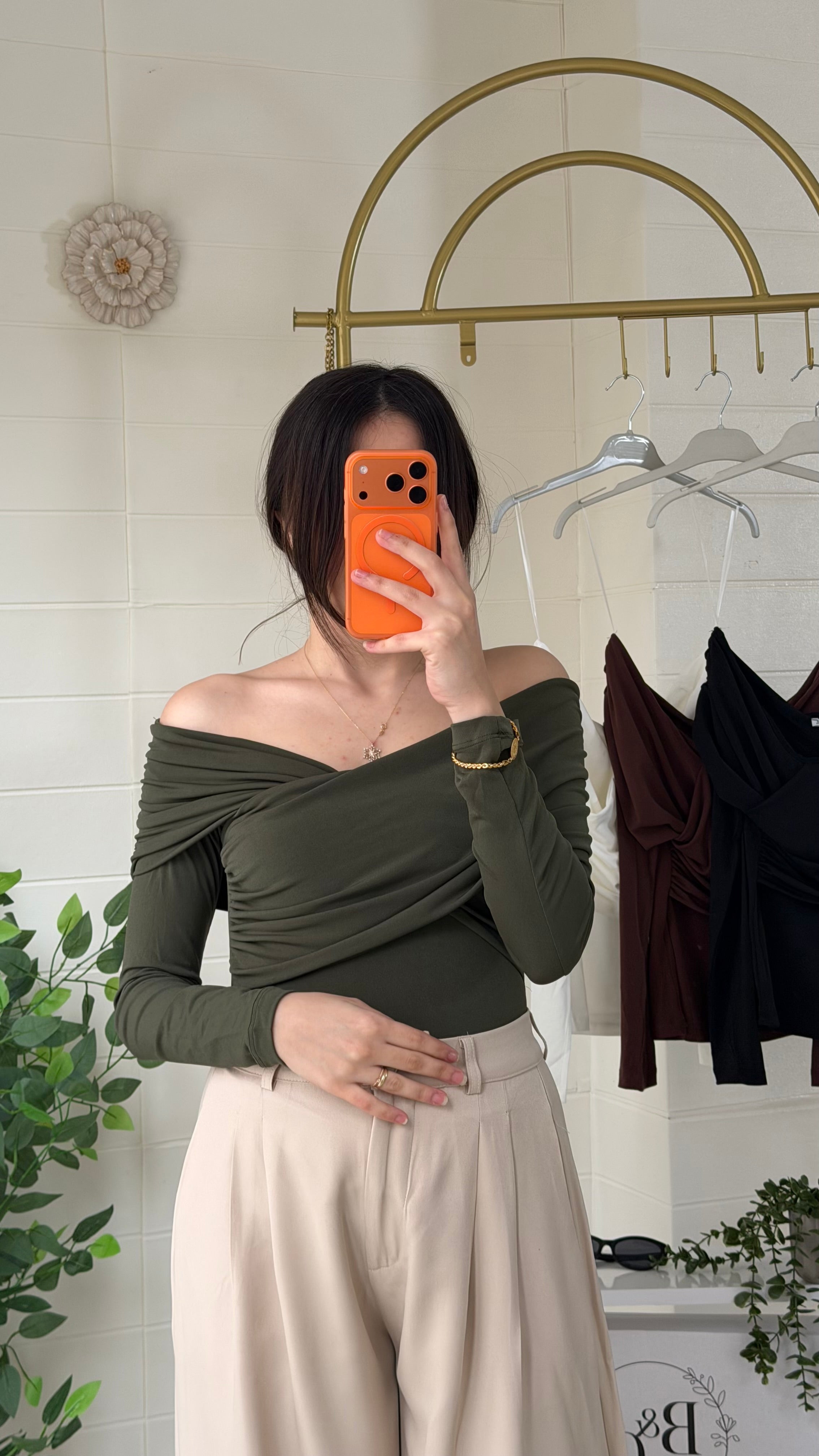 İnce Oysho Yarasa Kol Bluz