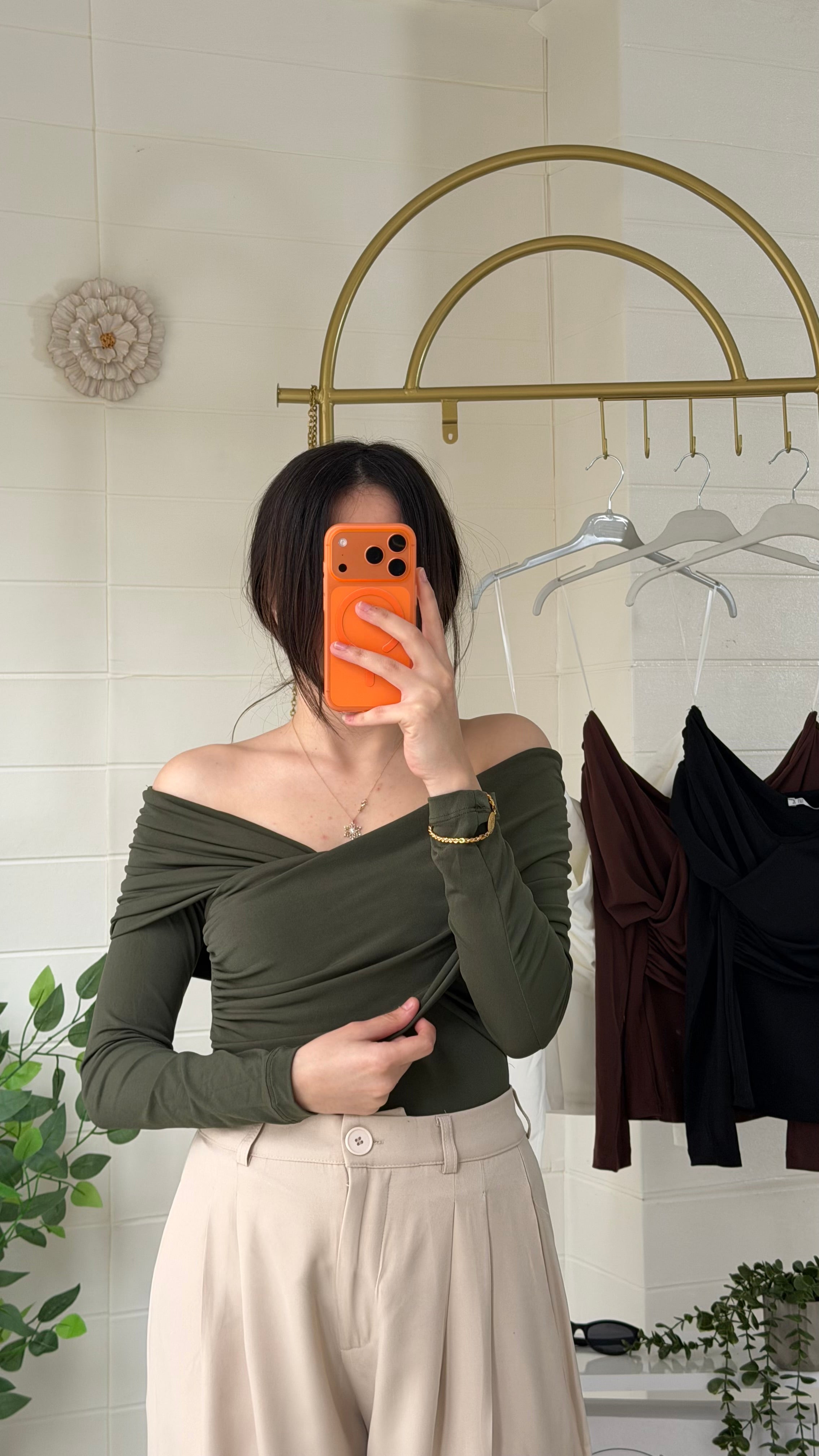 İnce Oysho Yarasa Kol Bluz