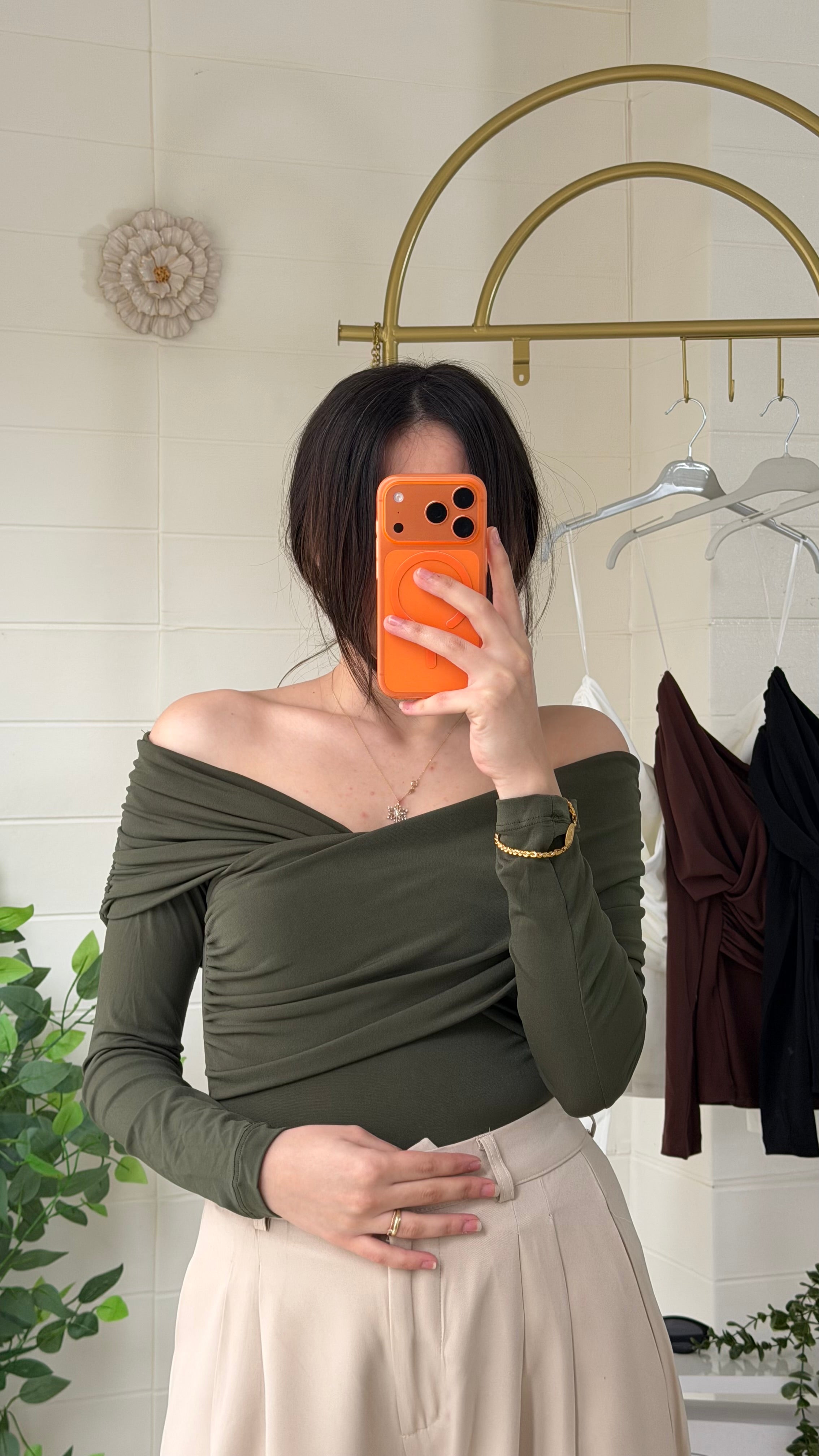 İnce Oysho Yarasa Kol Bluz