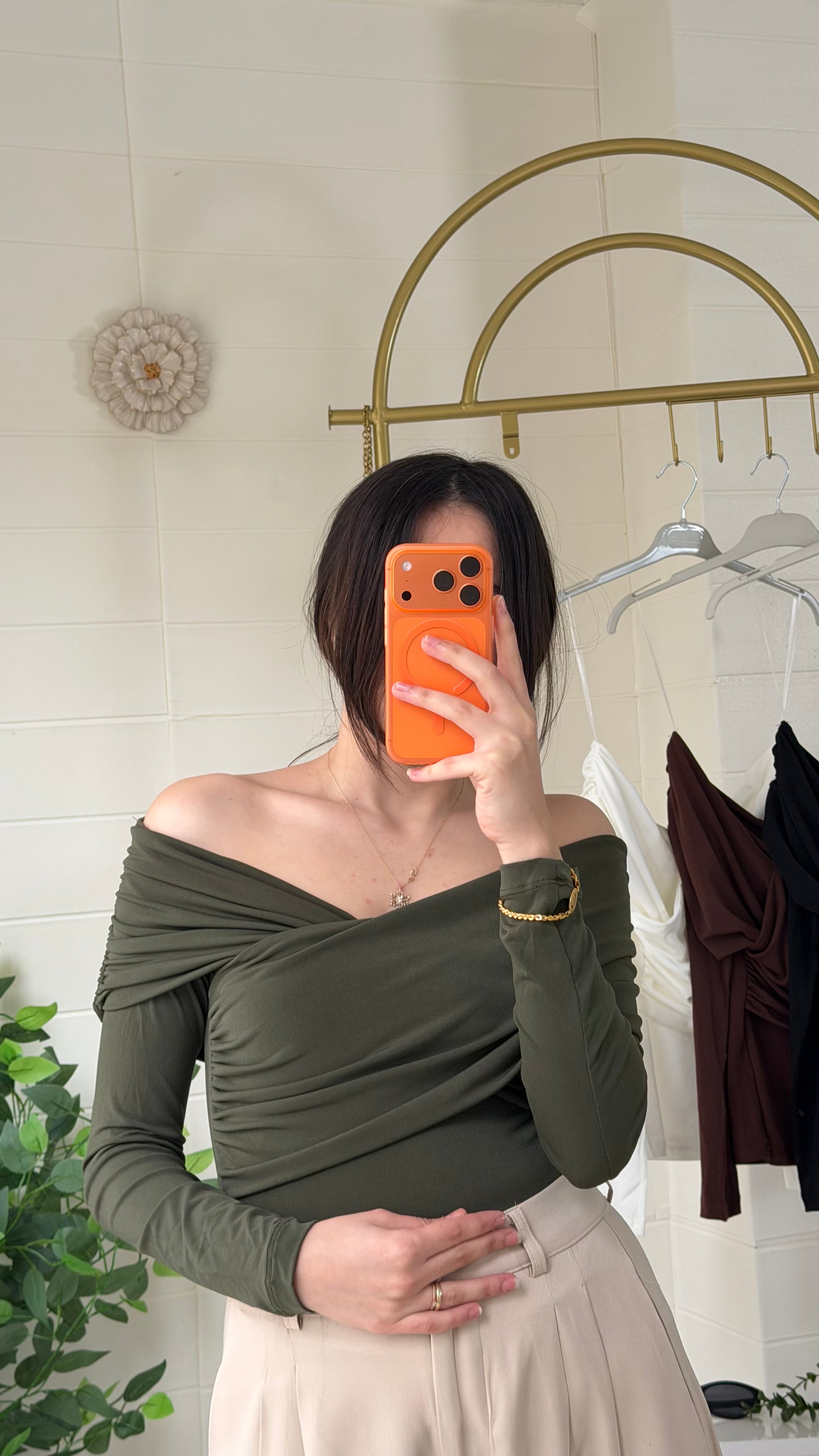 İnce Oysho Yarasa Kol Bluz