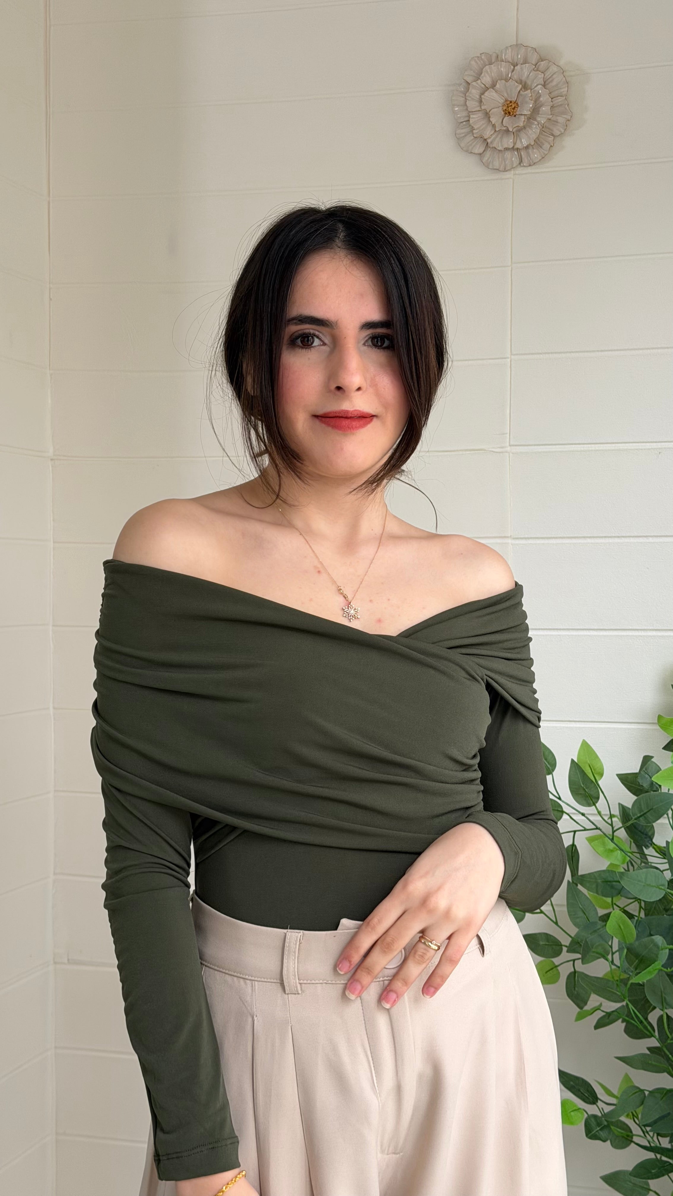 İnce Oysho Yarasa Kol Bluz