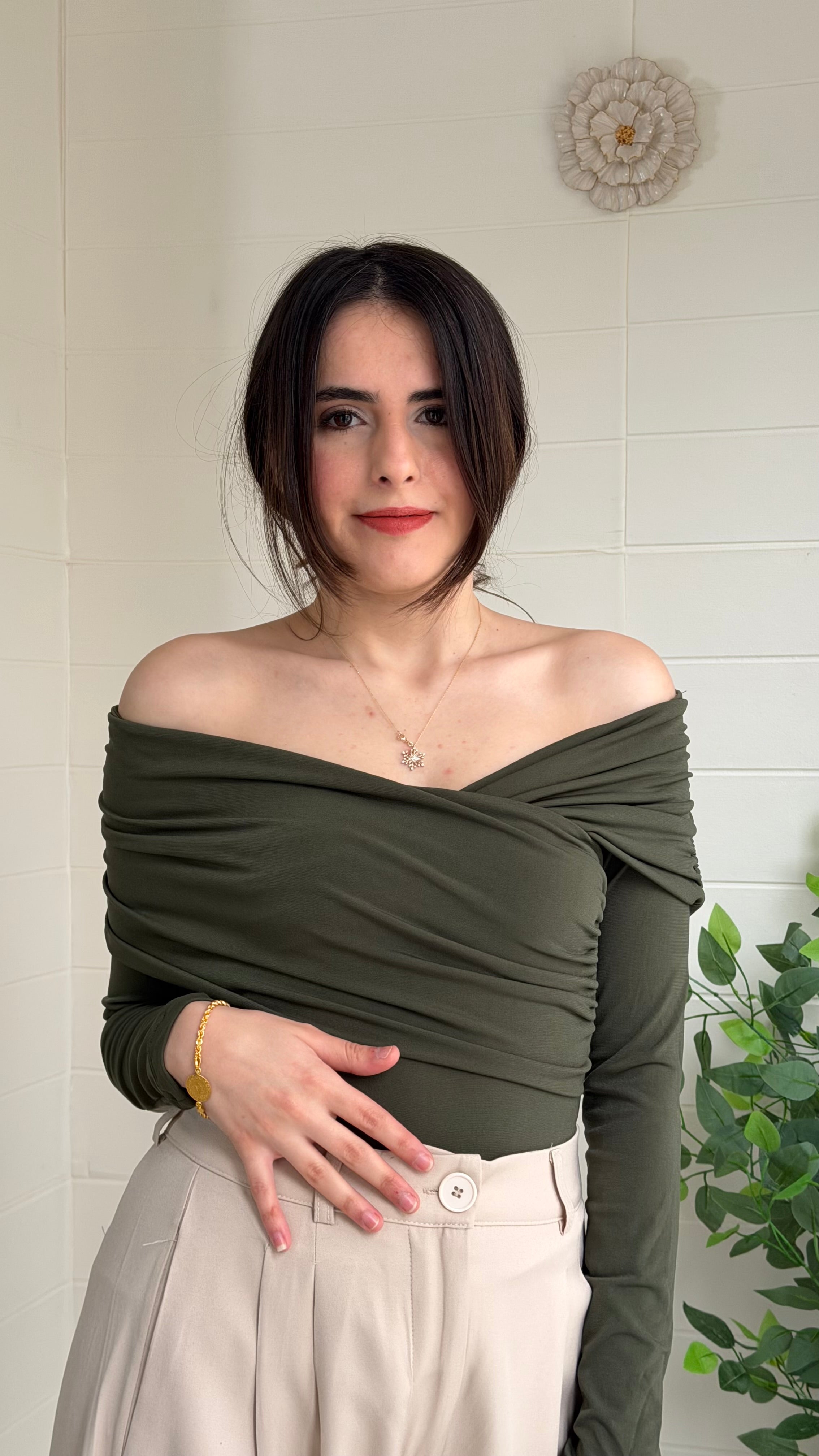 İnce Oysho Yarasa Kol Bluz