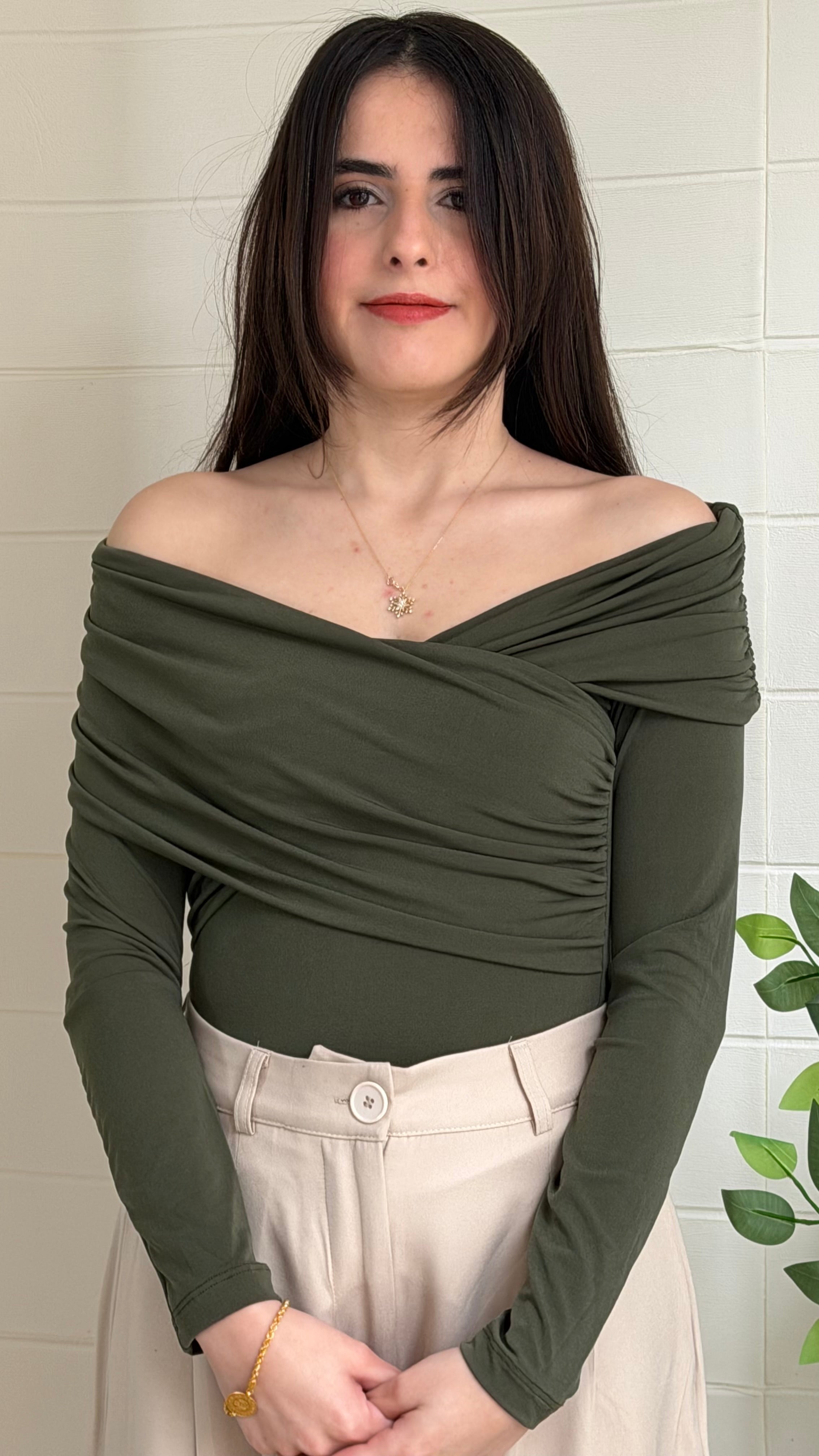 İnce Oysho Yarasa Kol Bluz