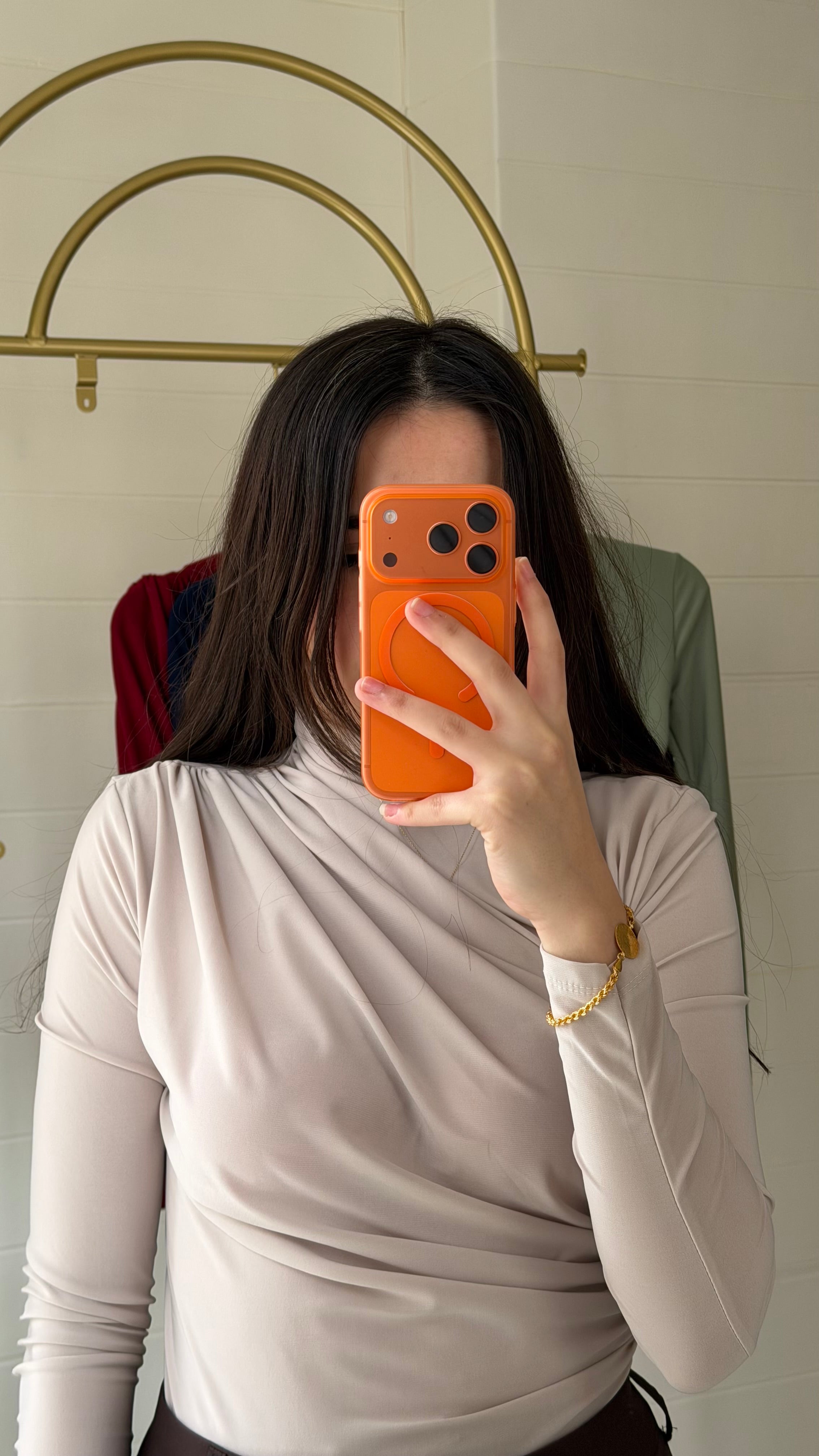 Omuz ve Bel Pile Bluz