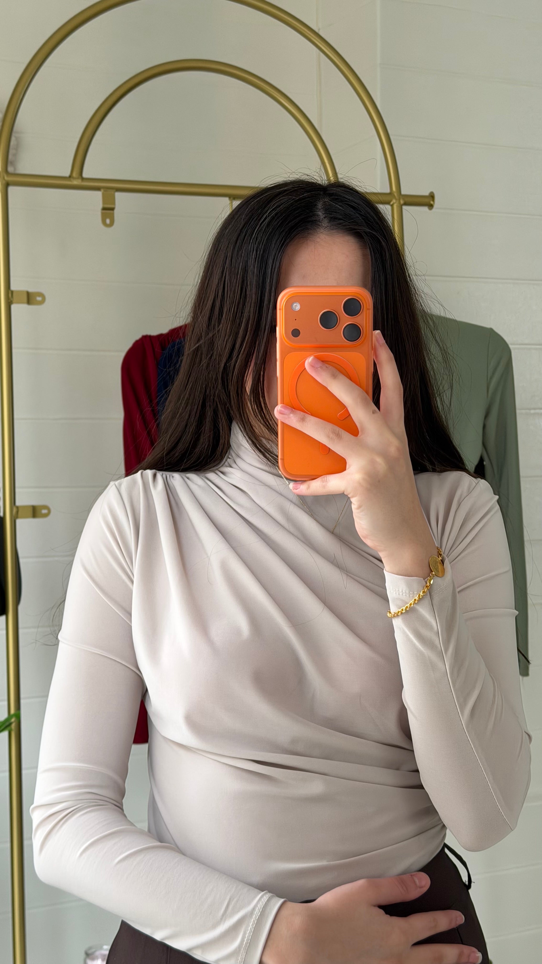 Omuz ve Bel Pile Bluz