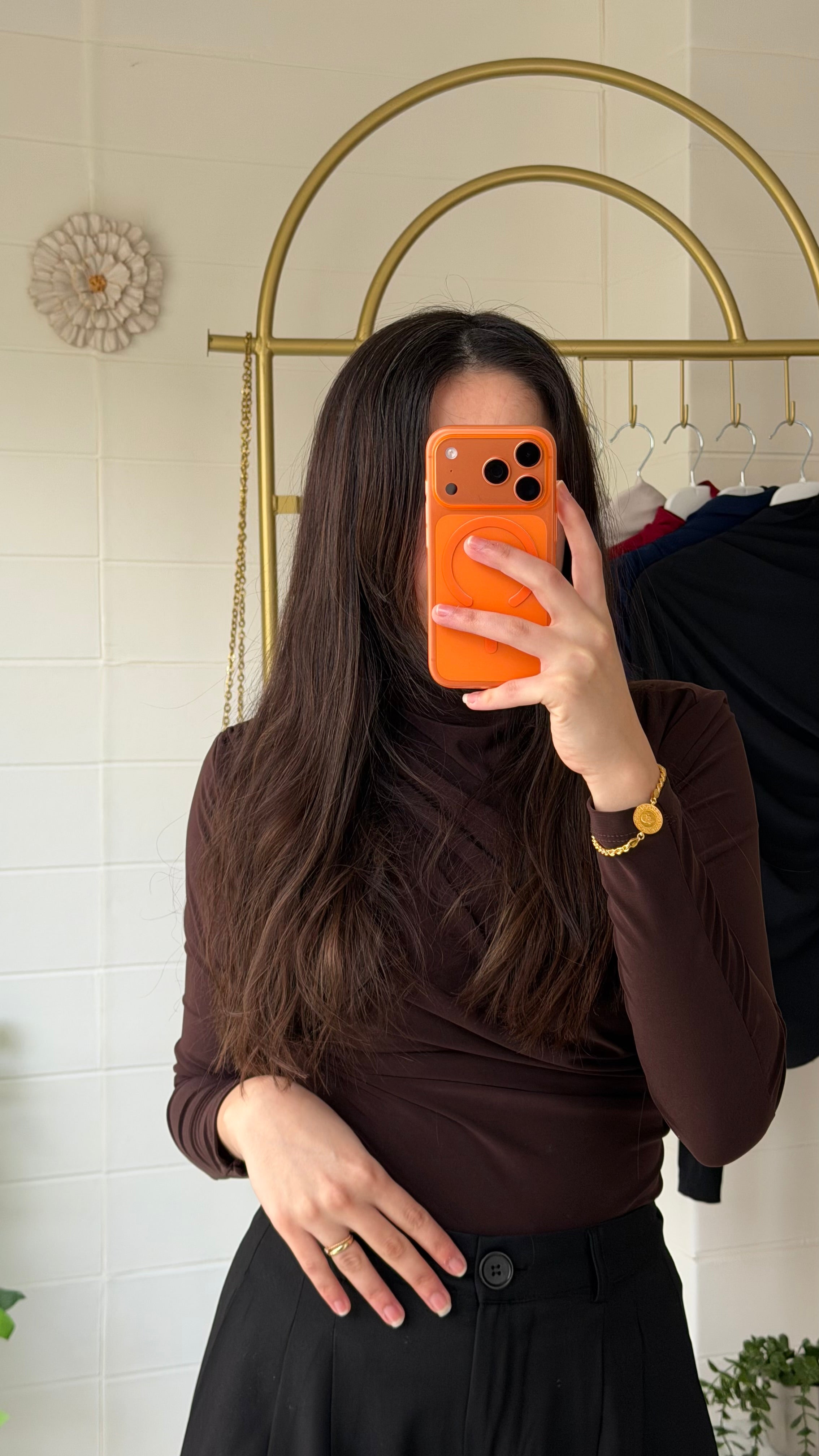 Omuz ve Bel Pile Bluz