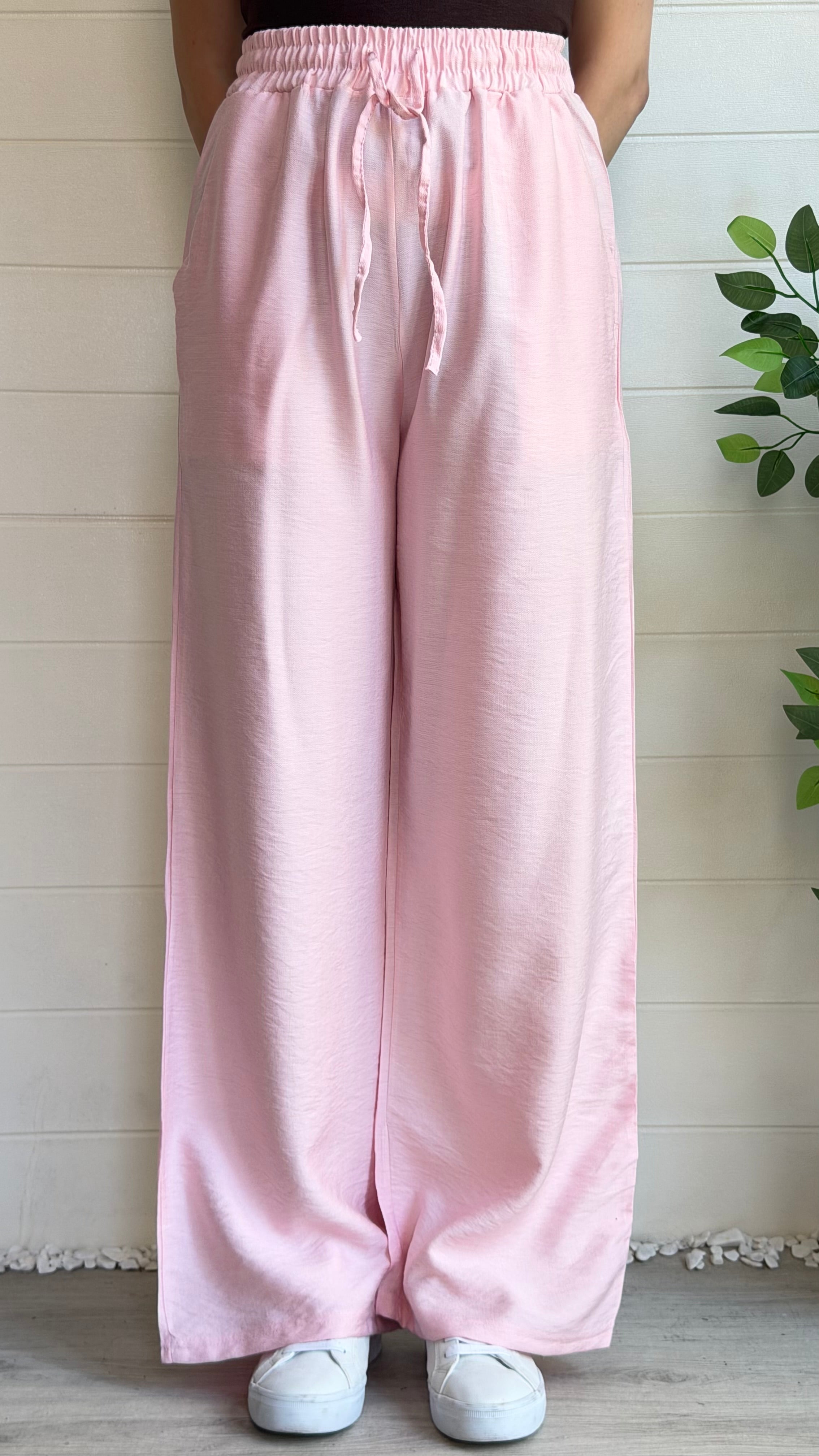 Keten Bol Paça Pantolon